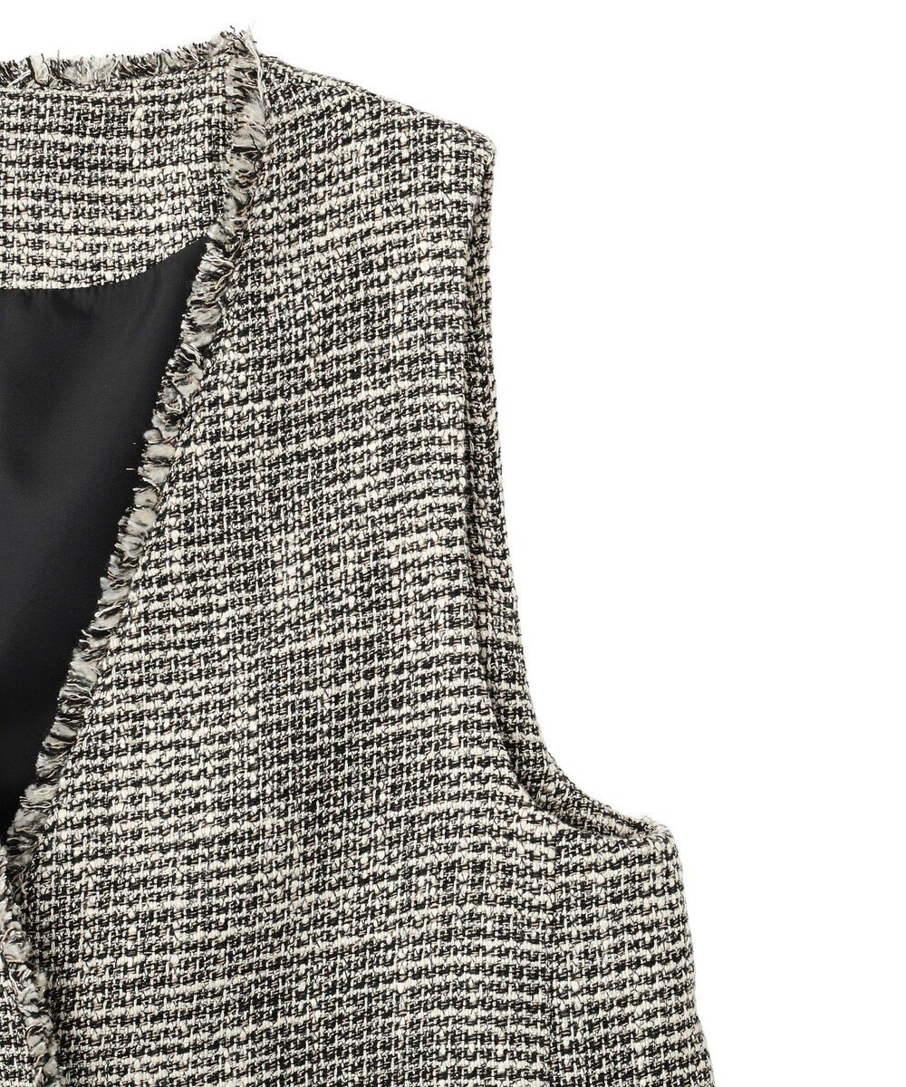 YECCA VECCA ツイードジレ 