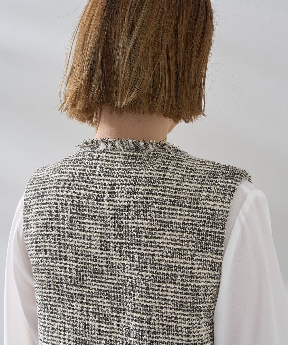 YECCA VECCA ツイードジレ 