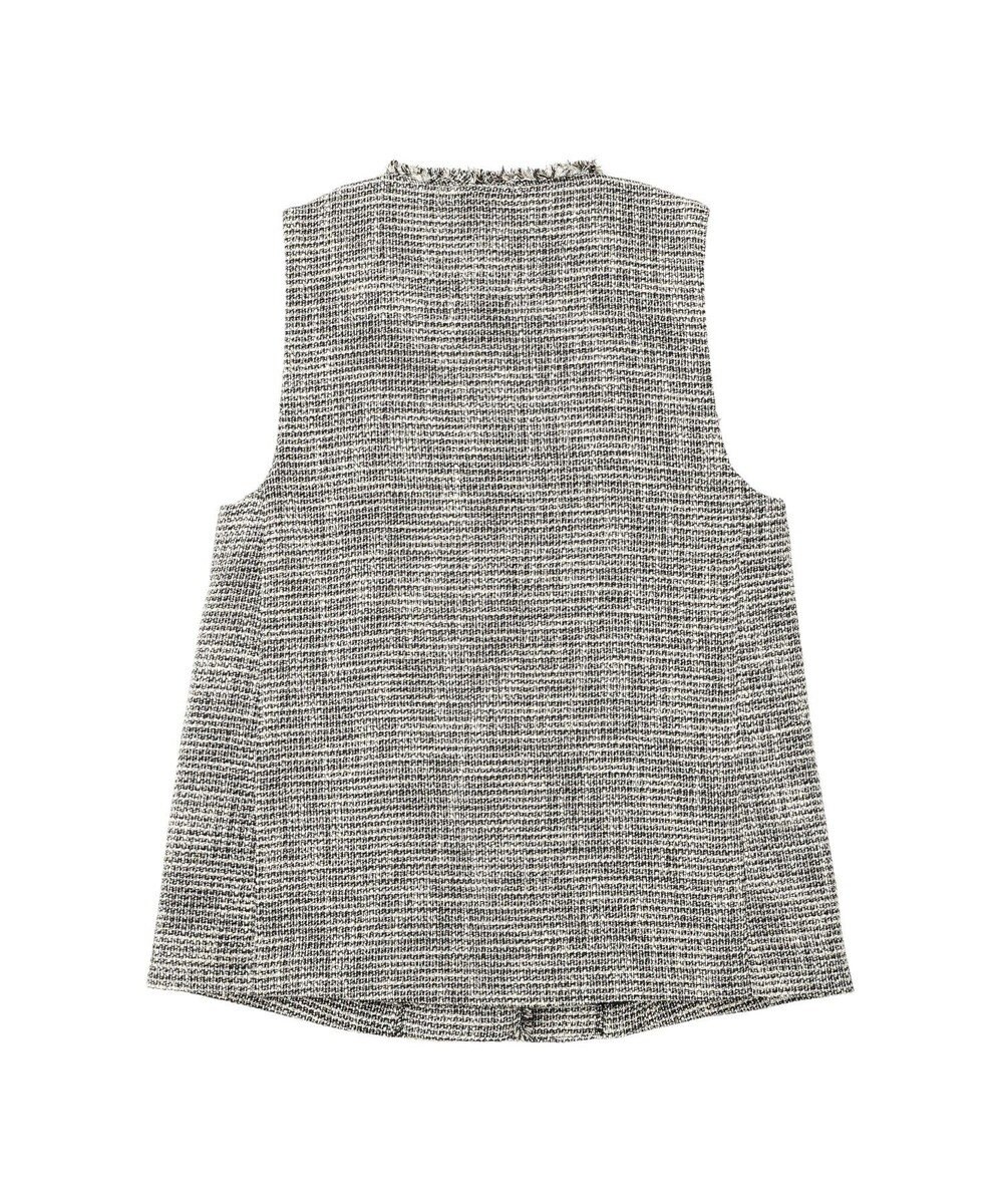 YECCA VECCA ツイードジレ 