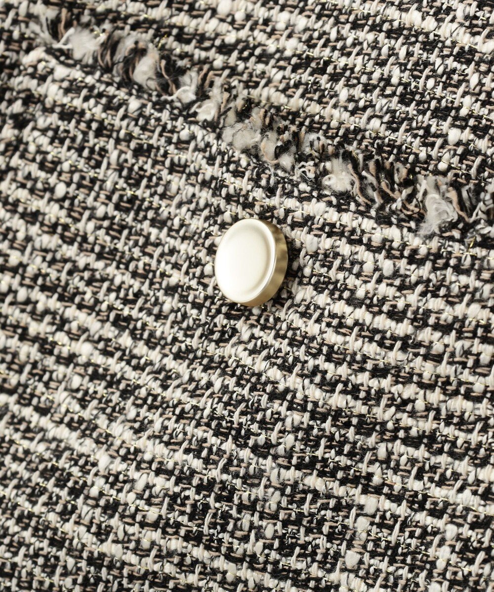 YECCA VECCA ツイードジレ 