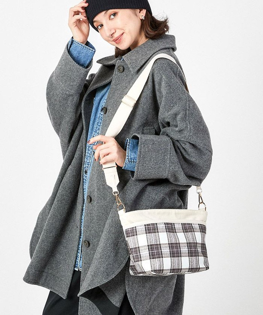 LeSportsac SMALL BUCKET BAG/クラシックタータンコーデュロイ クラシックタータンコーデュロイ