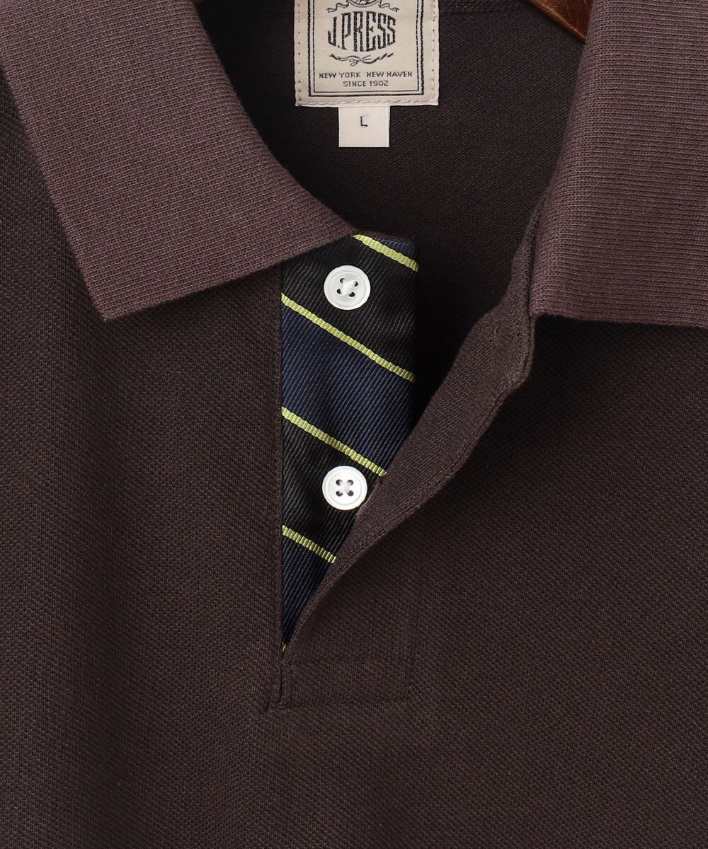 J.PRESS MEN レジメンタル ポロシャツ 