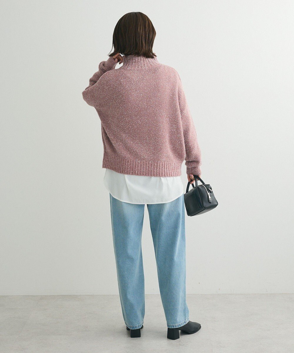 Green Parks ・Ｐｅｔｉｔ　Ｆｌｅｕｒ　ラメタートルニット 