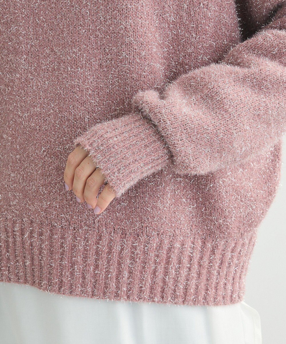 Green Parks ・Ｐｅｔｉｔ　Ｆｌｅｕｒ　ラメタートルニット 