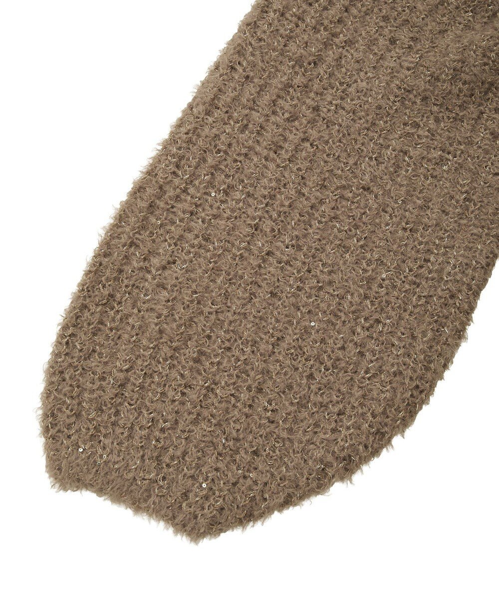 earth music&ecology スパンコールブークレカーディガン 