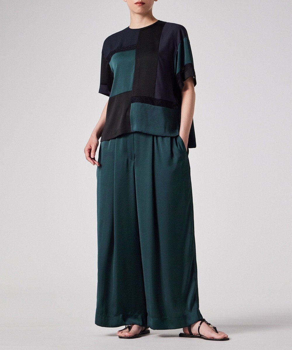 Paul Smith ヴィンテージサテン ワイドパンツ 