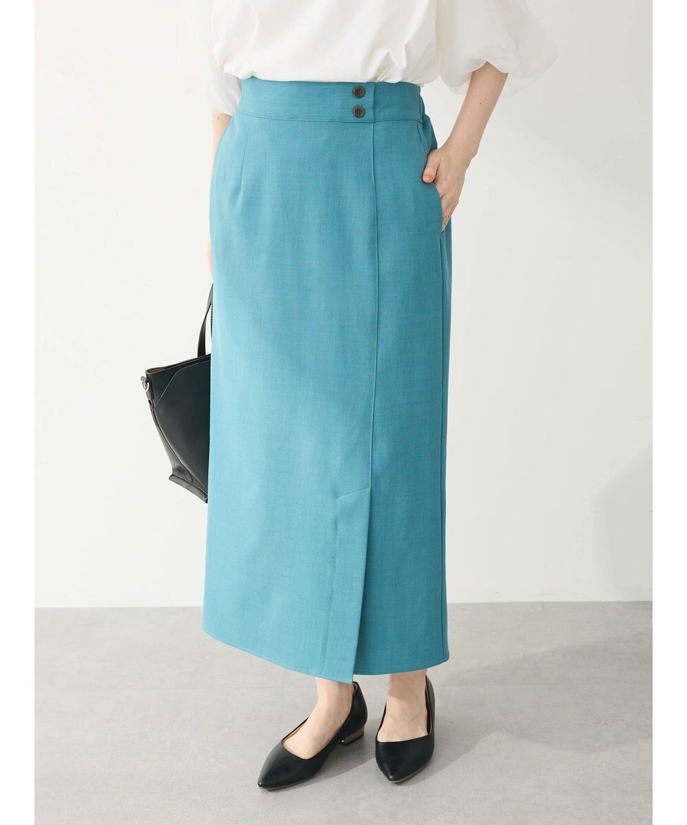 Green Parks 接触冷感　きれいシルエットＩラインスカート 