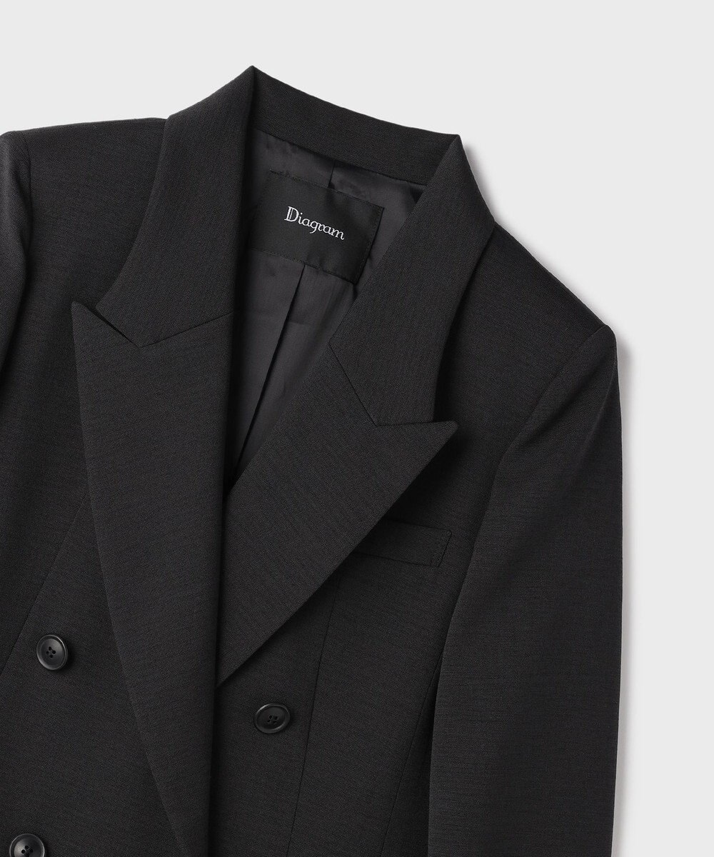 GRACE CONTINENTAL ピークドダブルジャケット 