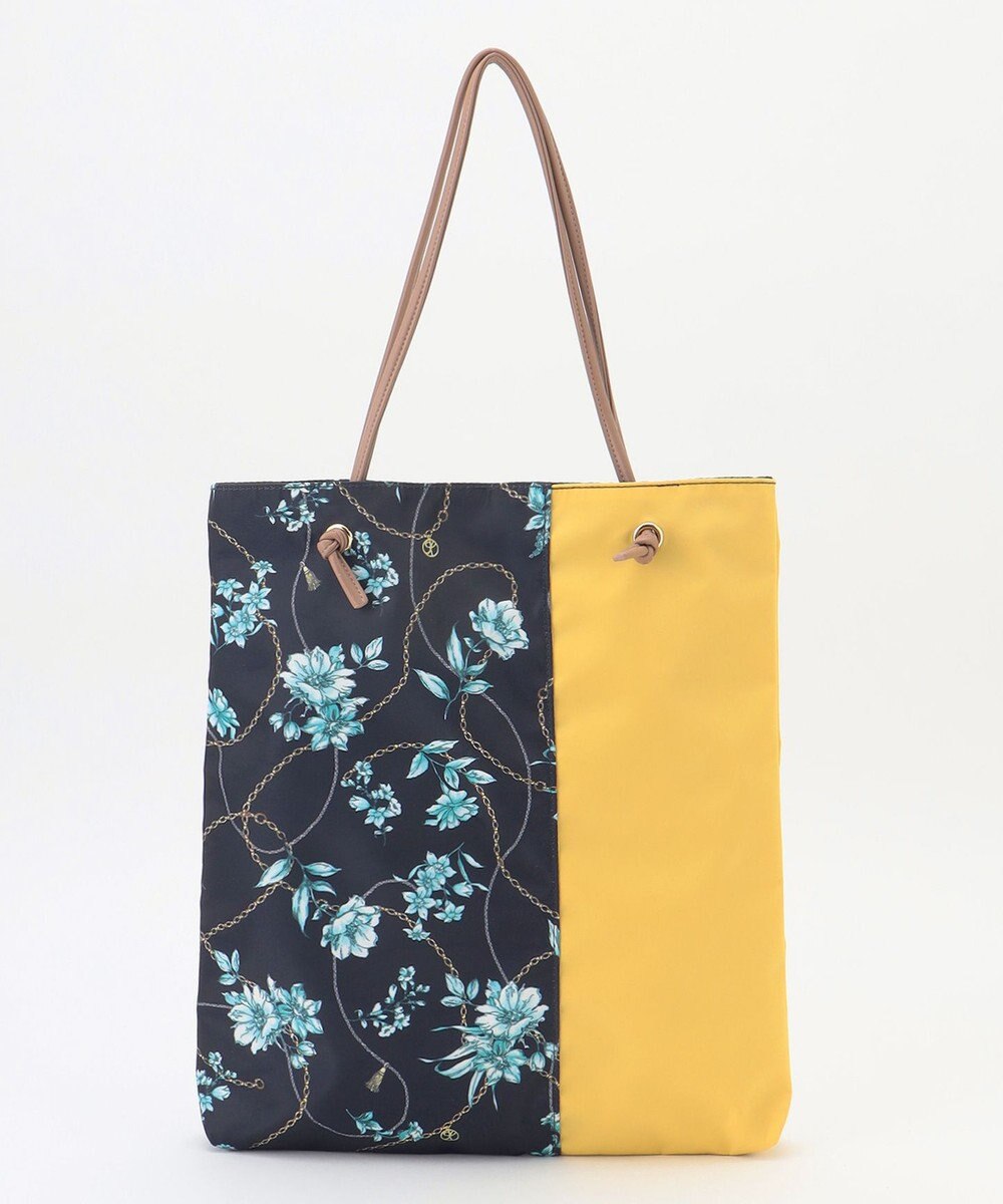 ANY SIS ミックススカーフ柄トート バッグ 