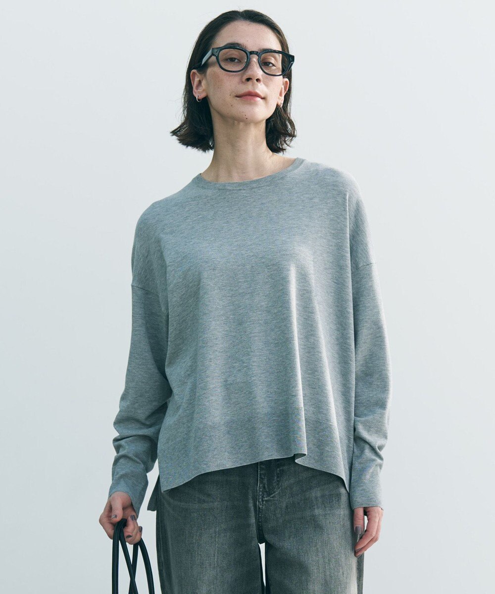 UNFILO 【リピート率の高さが魅力！毎シーズン大好評】マイビューティニット クルーネック 