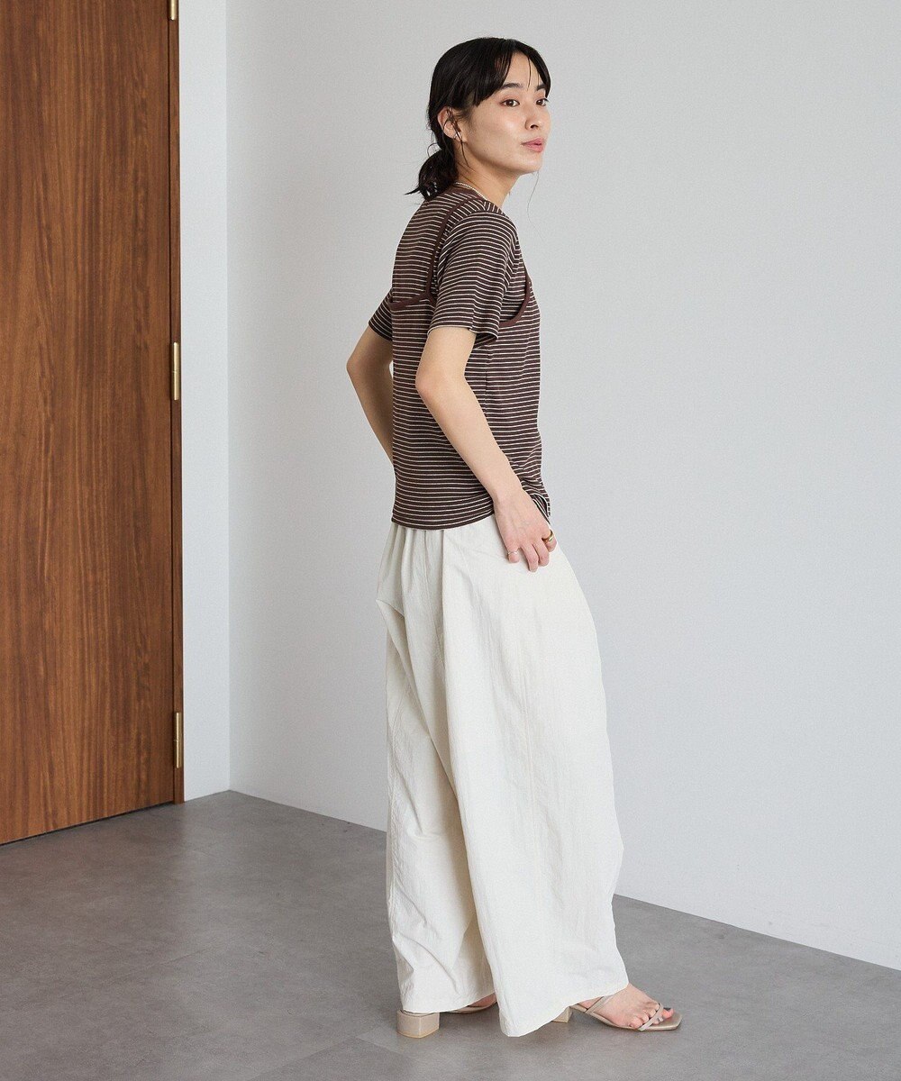 CRAFT STANDARD BOUTIQUE 2点セット/ボーダーキャミ+Tシャツ 