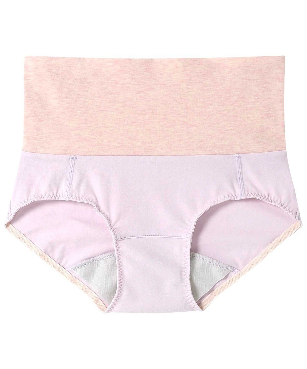 une nana cool 綿ベア天竺 カラーブロッキング サニタリーショーツ 