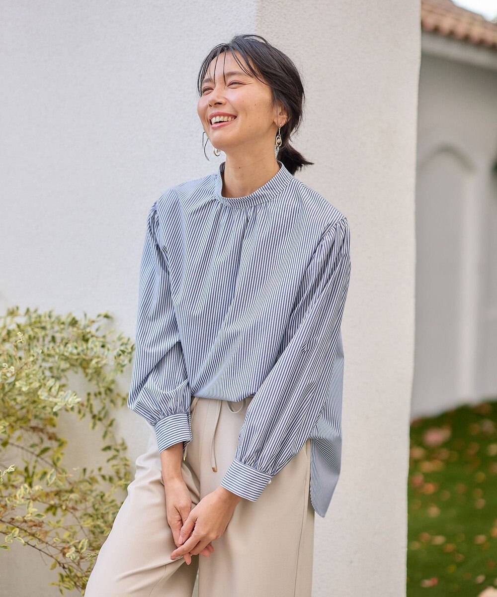 ANY 【UVカット/抗菌防臭/速乾】エニィファンクション スタンドカラーシャツ 