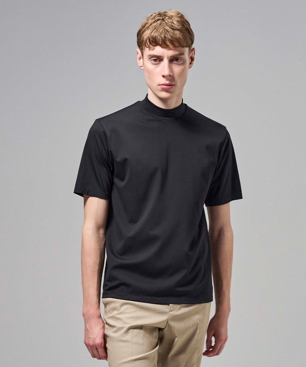 JOSEPH HOMME 【新色追加】ハイゲージベアスムース　モックネックＴシャツ 