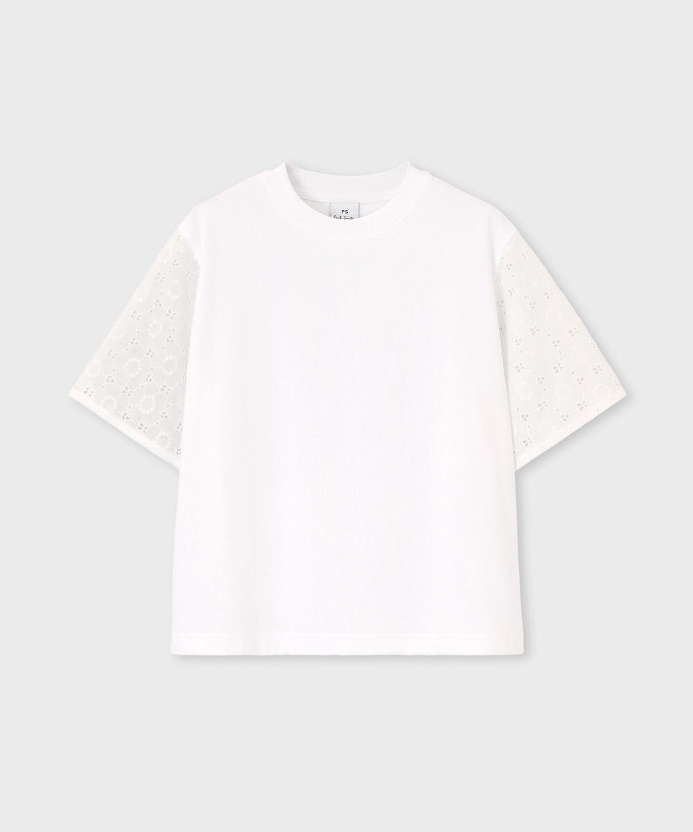 Paul Smith レーススリーブ コンビネーション 半袖カットソー 
