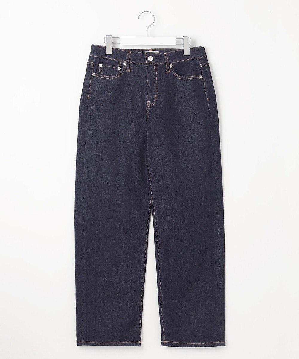 J.PRESS LADIES S 【洗える】BASIC STRETCH DENIM ボーイフィット パンツ 