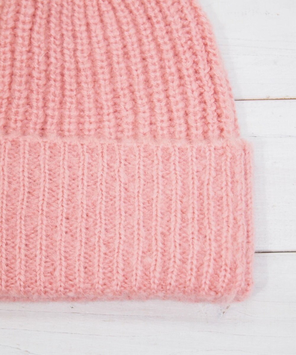 石田製帽 モヘア ホールガーメントシャロット ニット帽 