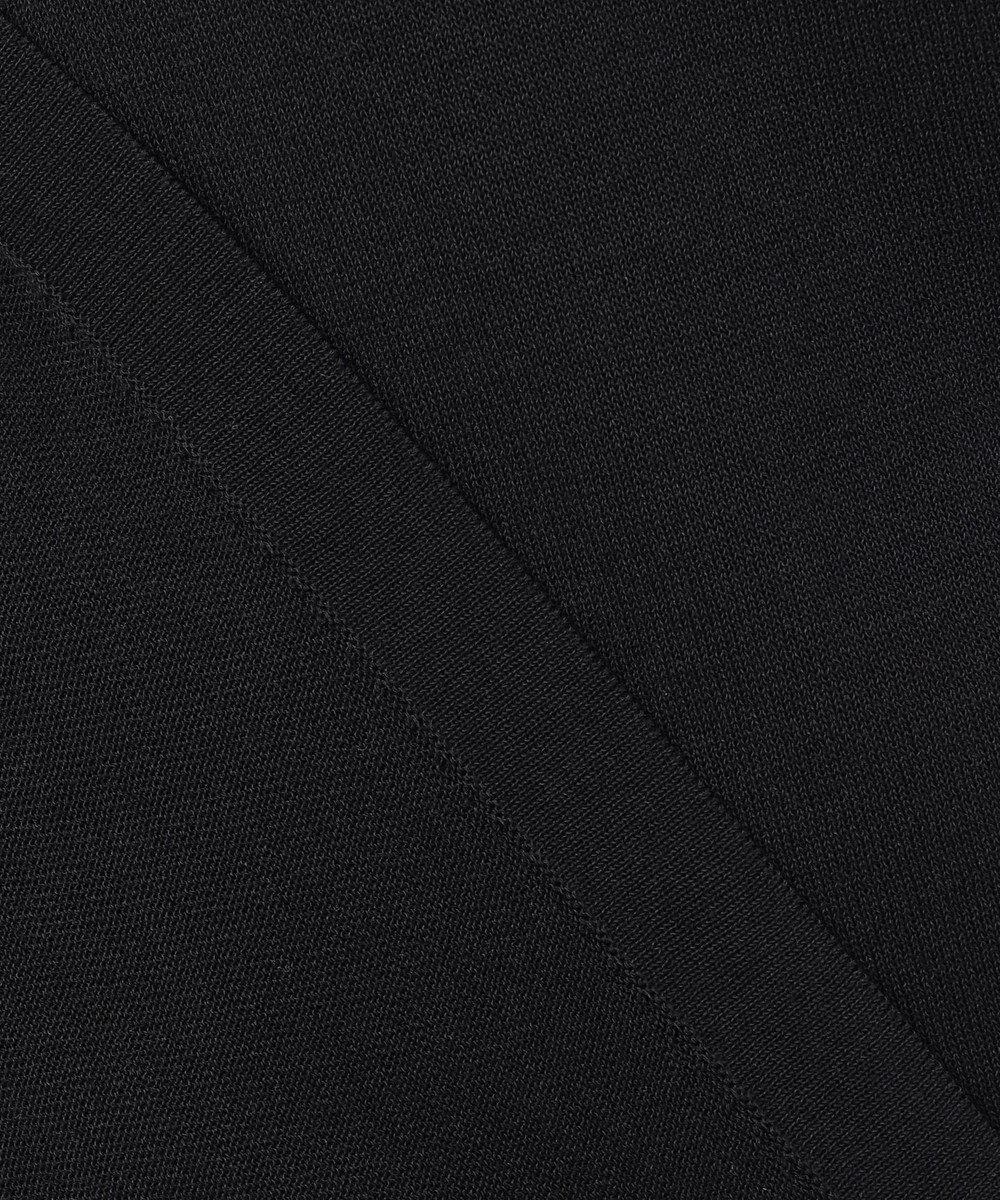 23区 【エステータ】シアーニット 5分袖ドレープ 