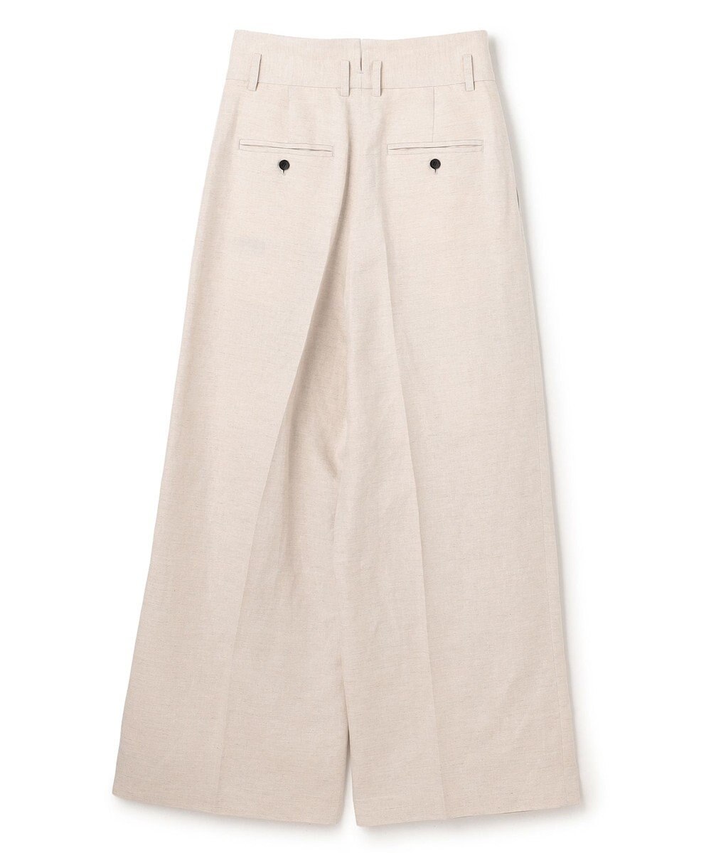 uncrave リヨセルライトリネン ワイドトラウザー 