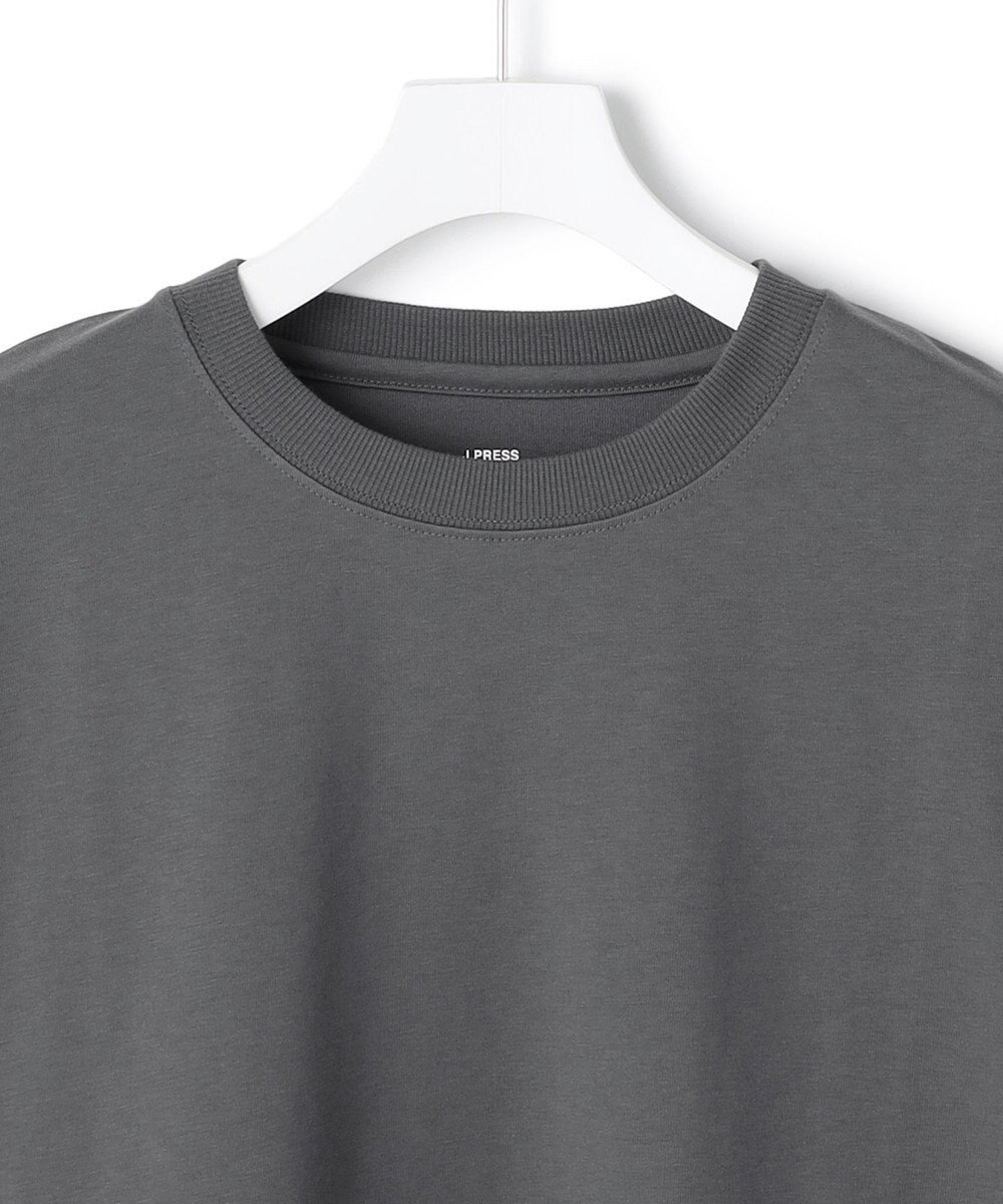 J.PRESS YORK STREET 【UNISEX】サイドポケット クルーネックTシャツ 