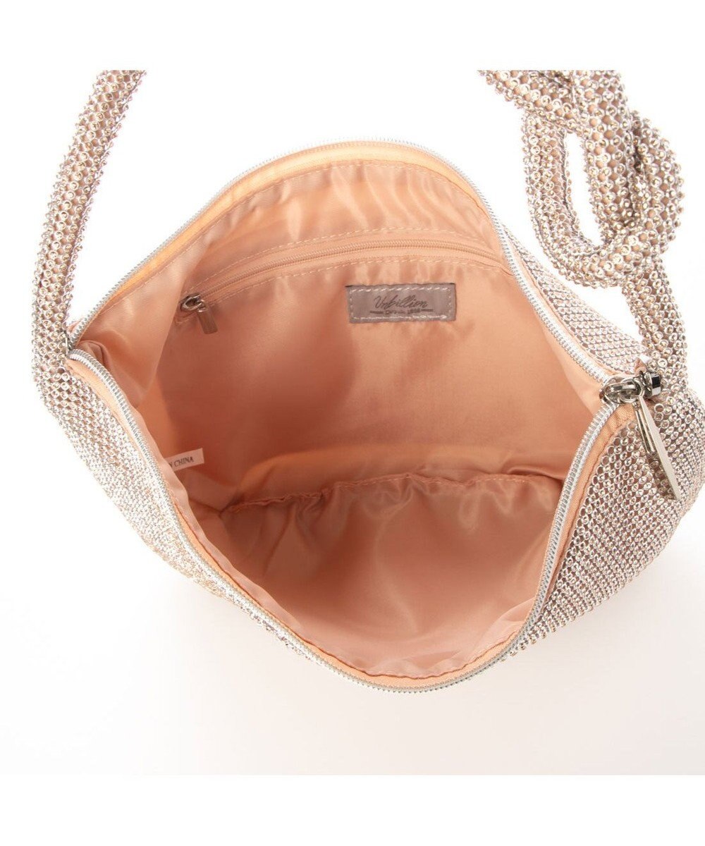 UNBILLION カシュカシュ cachecache / ラインストーン三日月ショルダー 