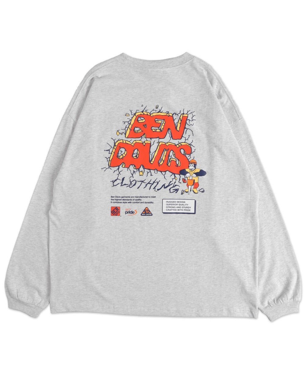 WEGO 【ユニセックス着用ITEM】別注BENDAVISグラフィックT（LS） 