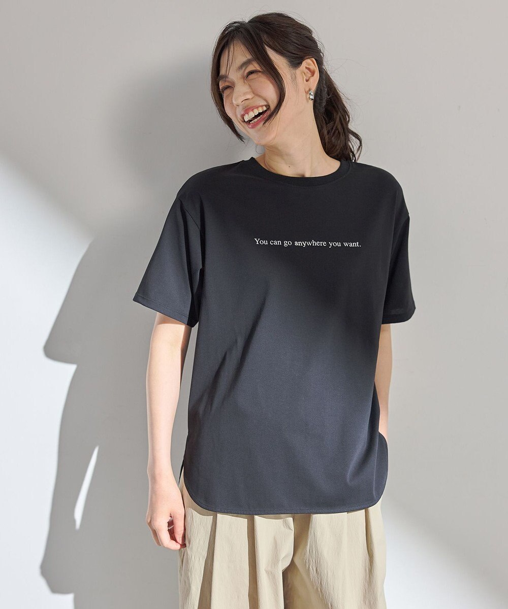 ANY オーガビッツロゴテールＴシャツ 