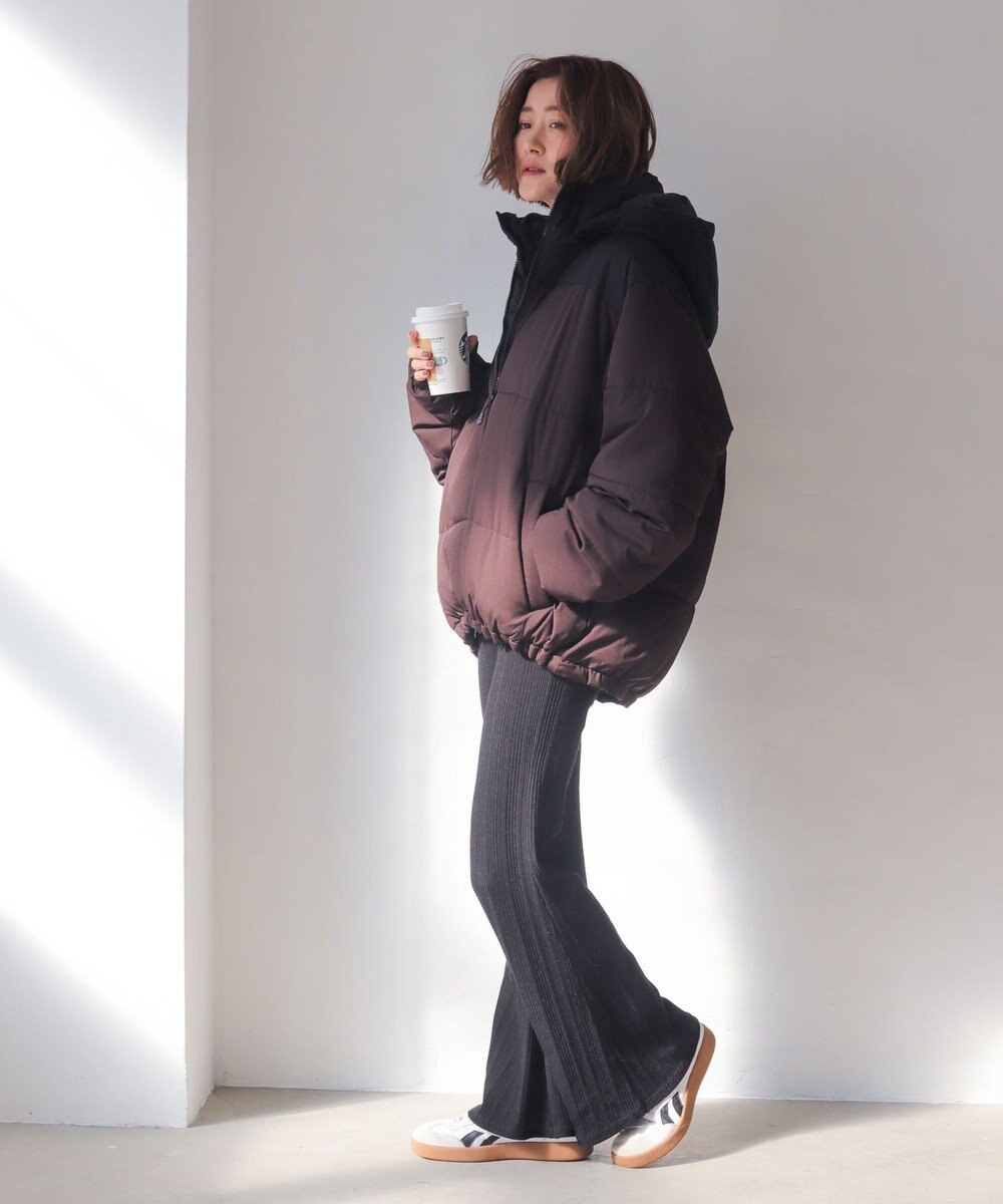 WEGO 【25年秋冬新作/ユニセックス着用ITEM/SMLサイズ展開】2WAYパファーブルゾン 