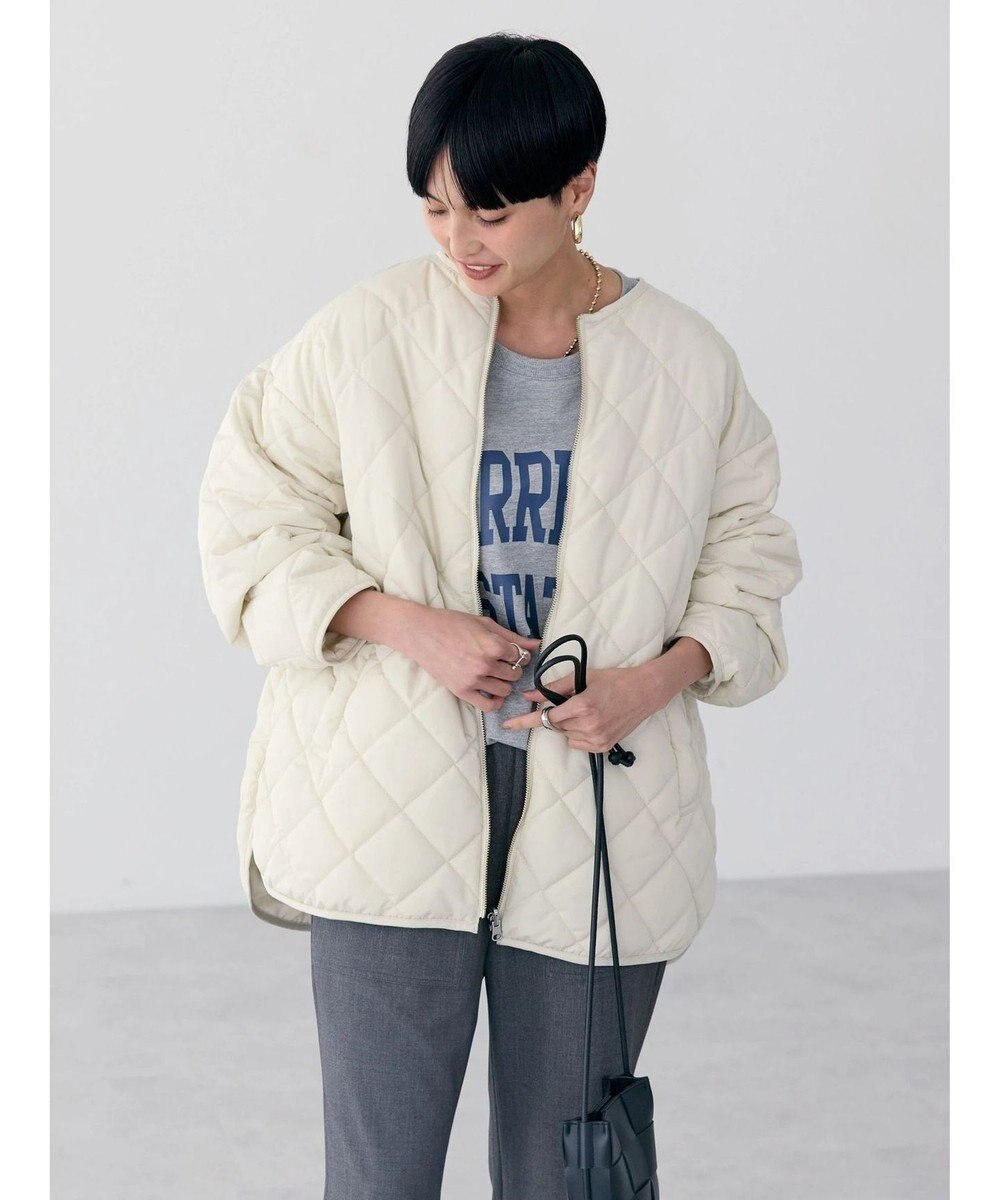 AMERICAN HOLIC 軽ポカリバーシブルキルティングコート 