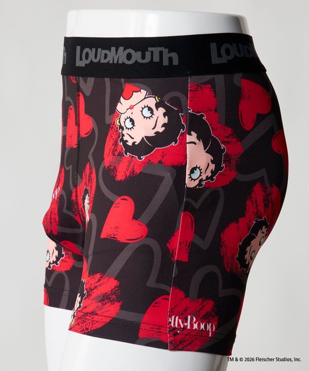 FILA GOLF／marie claire 【LOUDMOUTH×Betty Boop™】メンズ ボクサーパンツ 