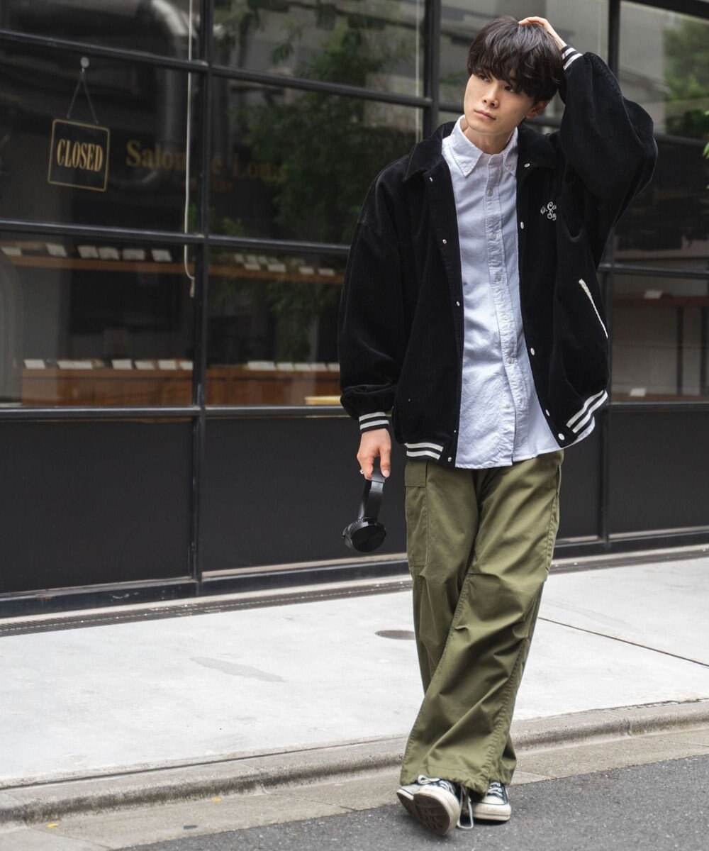 WEGO ヴィンテージコーデュロイスタジャン 