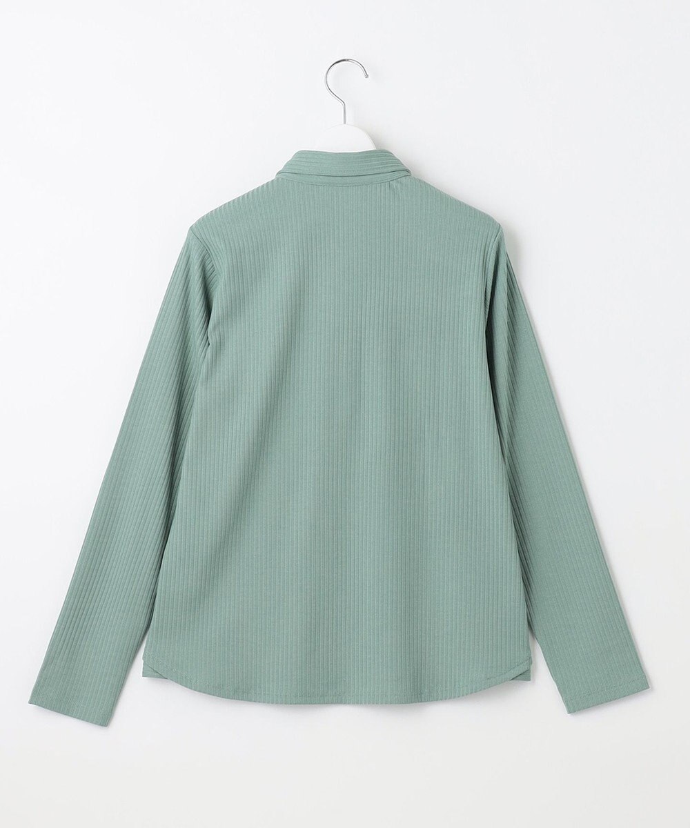 23区GOLF 飽きずに使えるベーシックアイテム【WOMEN】】 リブポロシャツ 