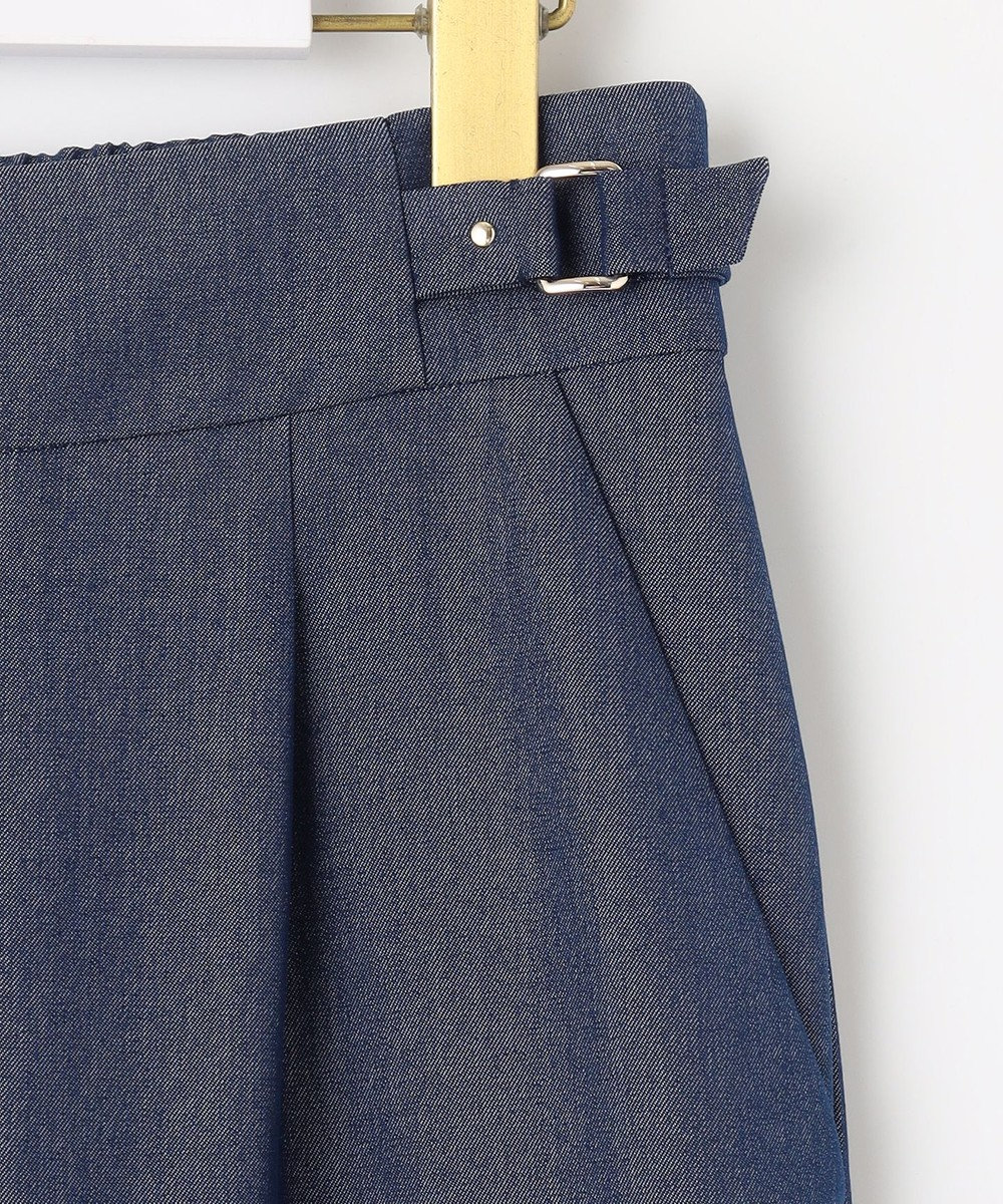 ANY SIS 【洗える】ベルトポイントワイド パンツ 