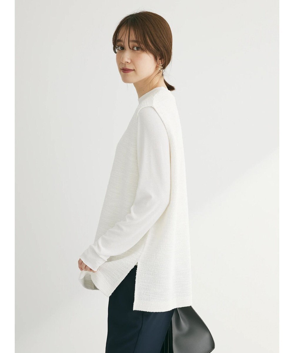 Green Parks ＳＥＴ２点　カットツイードベスト＋プルオーバー 