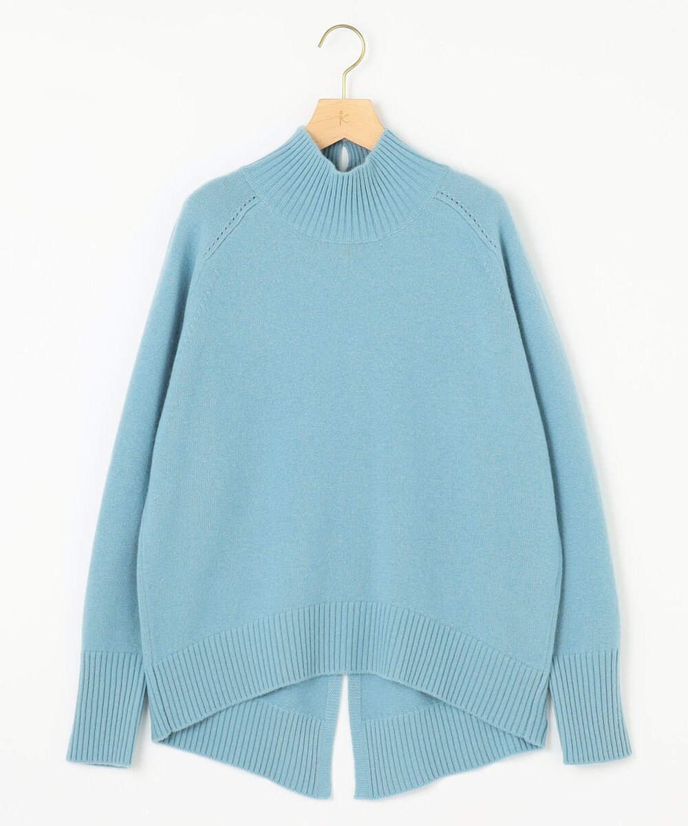 組曲 【8色展開・WEB限定】ウールカシミヤミックス ハイネック ニット 