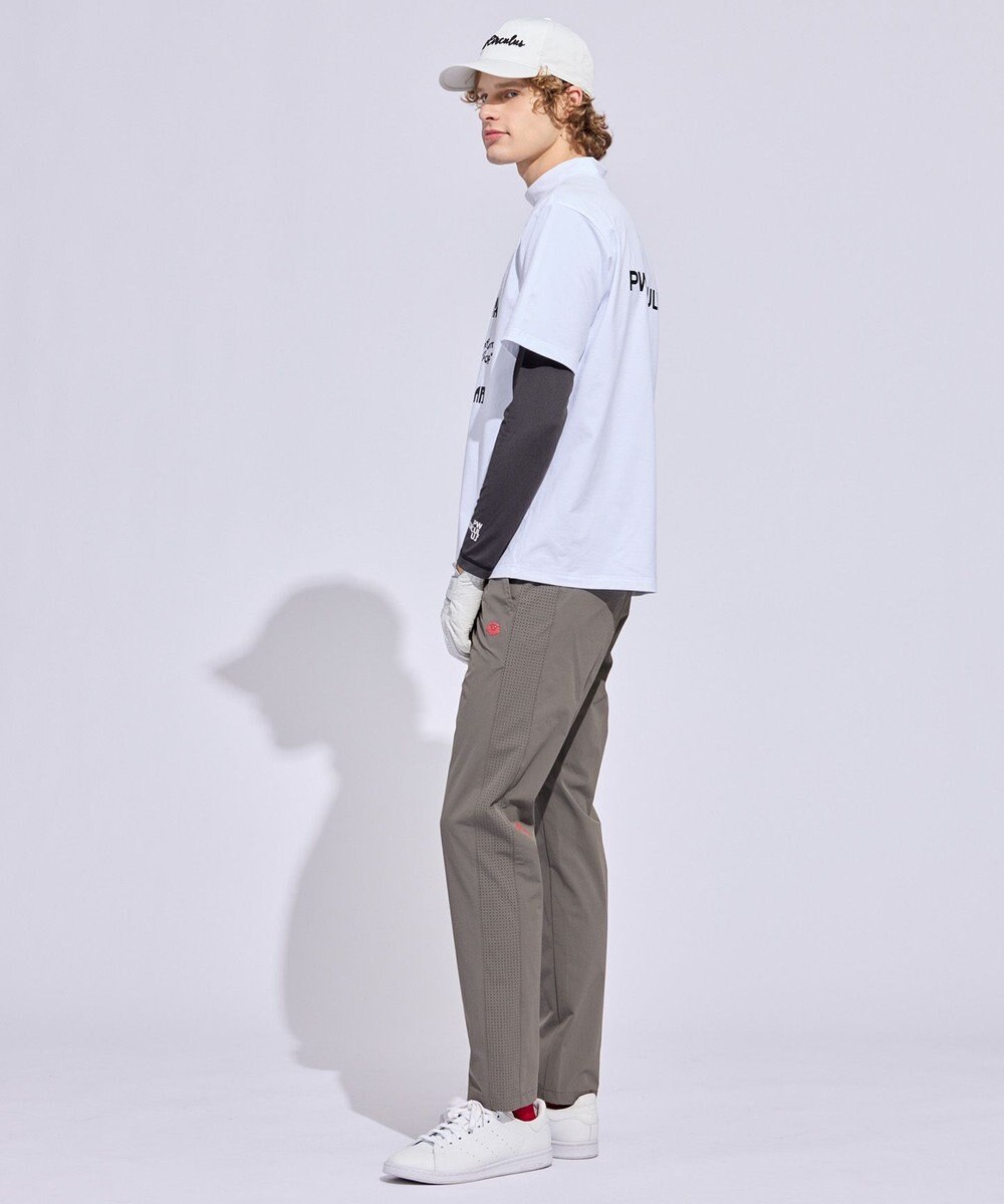 PW CIRCULUS 【MEN】サイドパンチング テーパードパンツ ゴルフ 