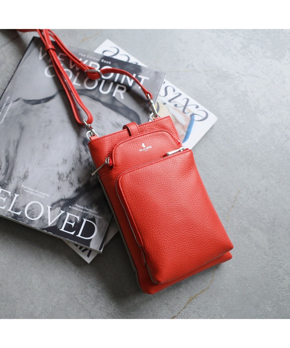 PELLE BORSA スリムポシェット Comfy 6701 