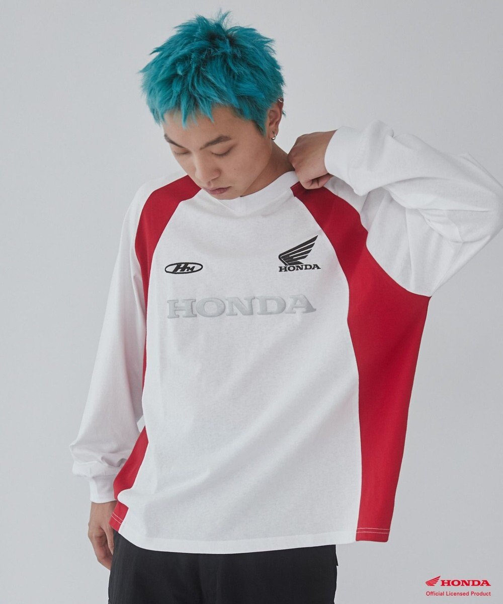 WEGO 【ユニセックス着用ITEM】別注HondaグラフィックT（LS） 