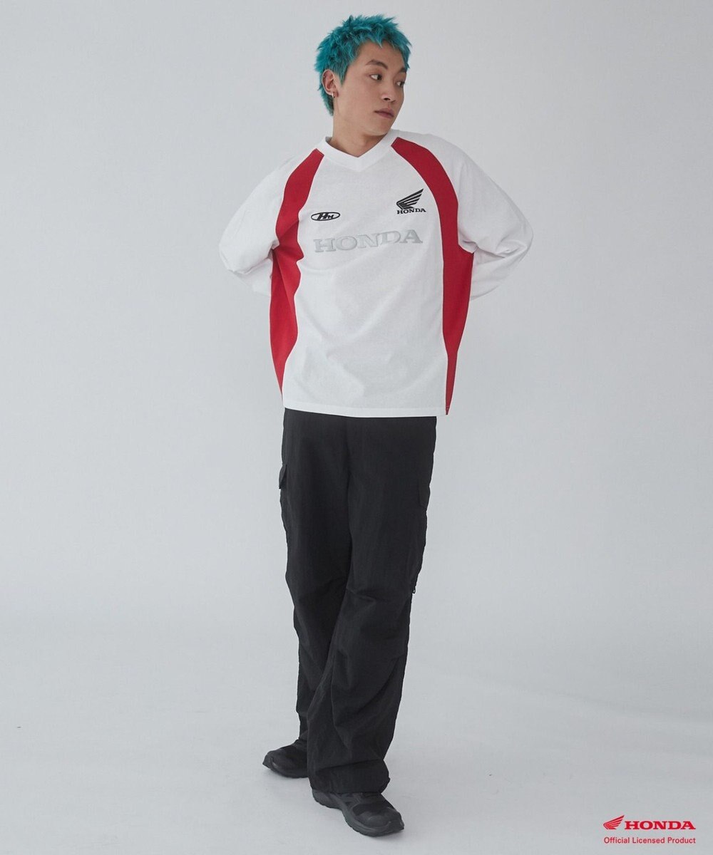 WEGO 【ユニセックス着用ITEM】別注HondaグラフィックT（LS） 