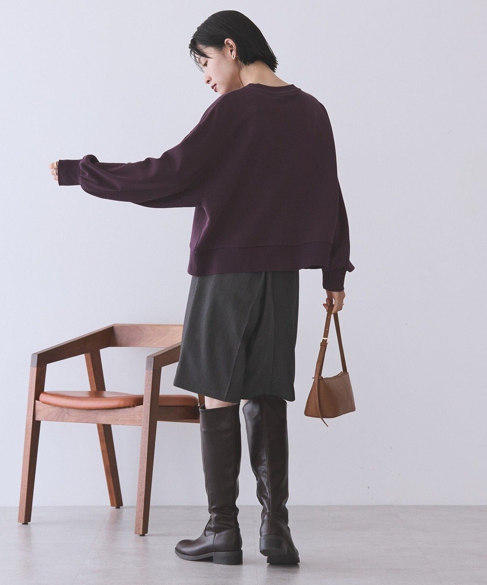 AMERICAN HOLIC 裏毛クロップドプルオーバー 