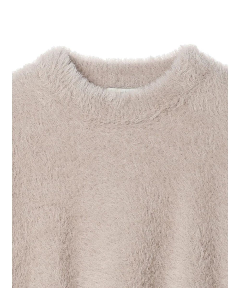 earth music&ecology ロングシャギーハイネックプルオーバー 