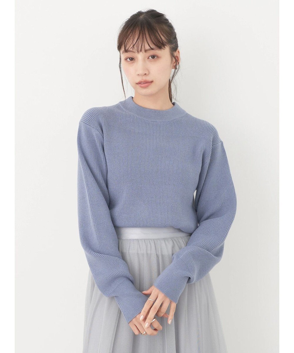 earth music&ecology アンチピリングハイネックプルオーバー 