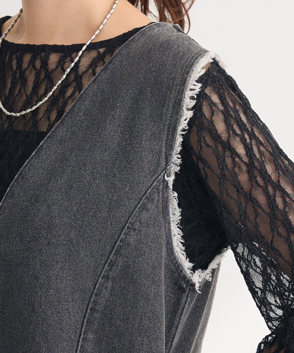 Green Parks ２ｗａｙデニムベスト 