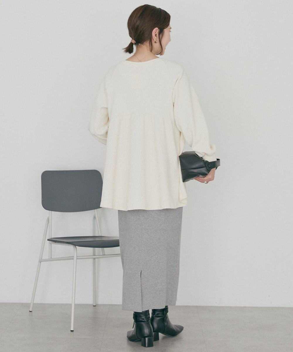 AMERICAN HOLIC フクレジャガードペプラムプルオーバー 