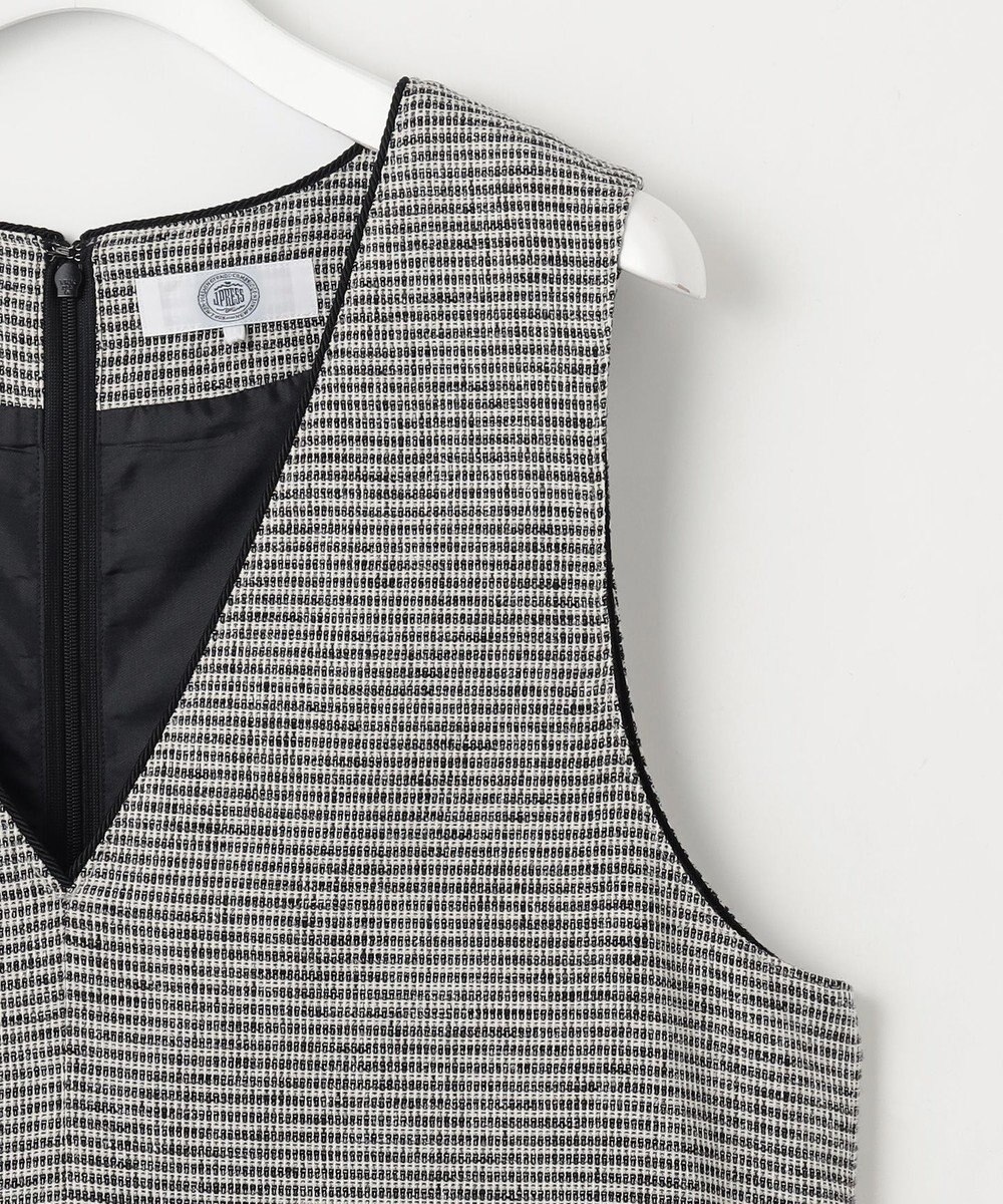 J.PRESS LADIES 【洗える】Calameraリングメッシュ ジャンパースカート 