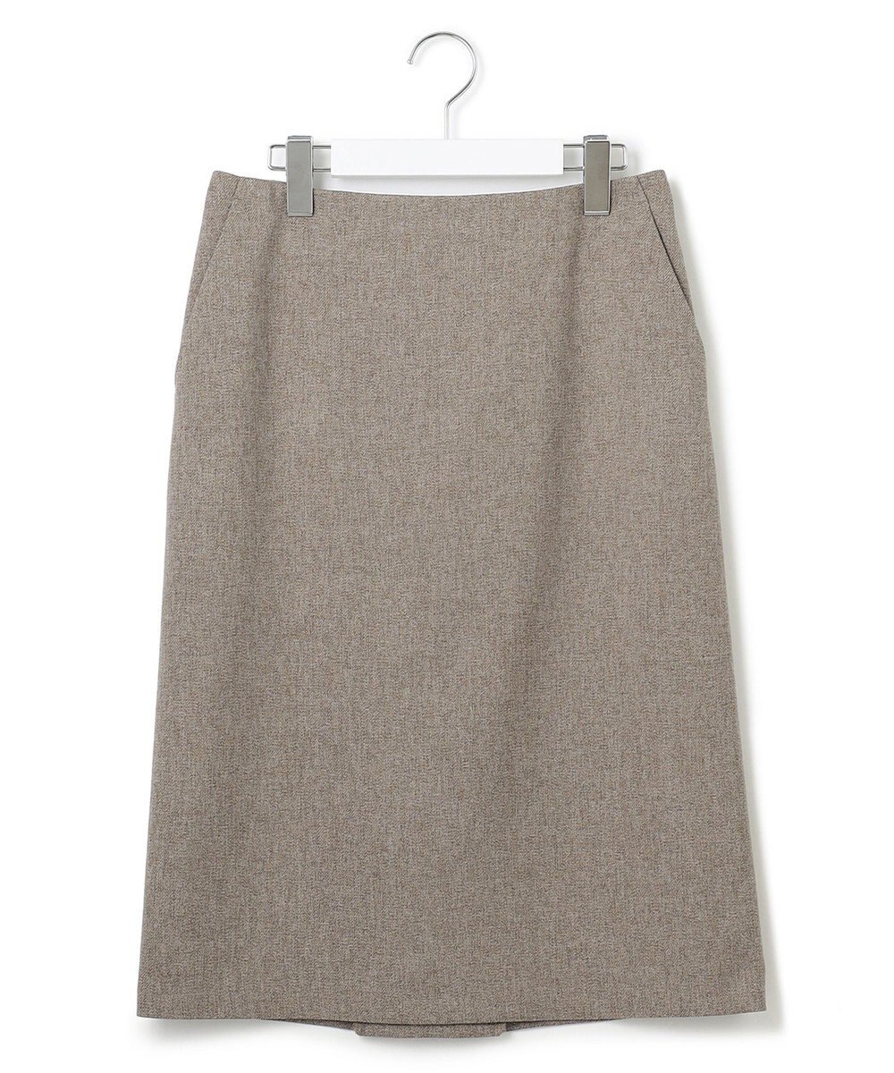 23区 S 【洗える】ウールライクカルゼ タイト スカート 