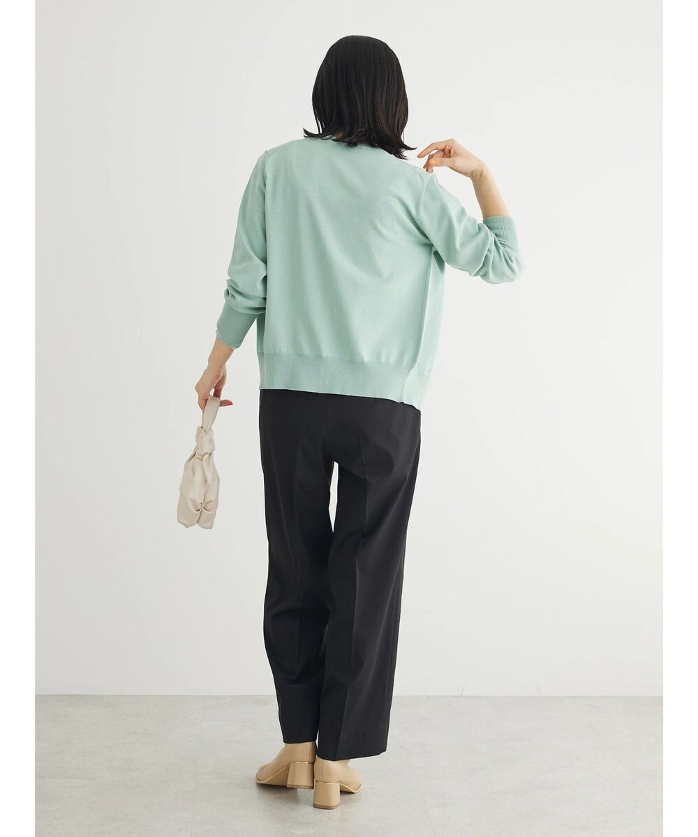 Green Parks きれいシルエットパンツ（ワイドストレート） 