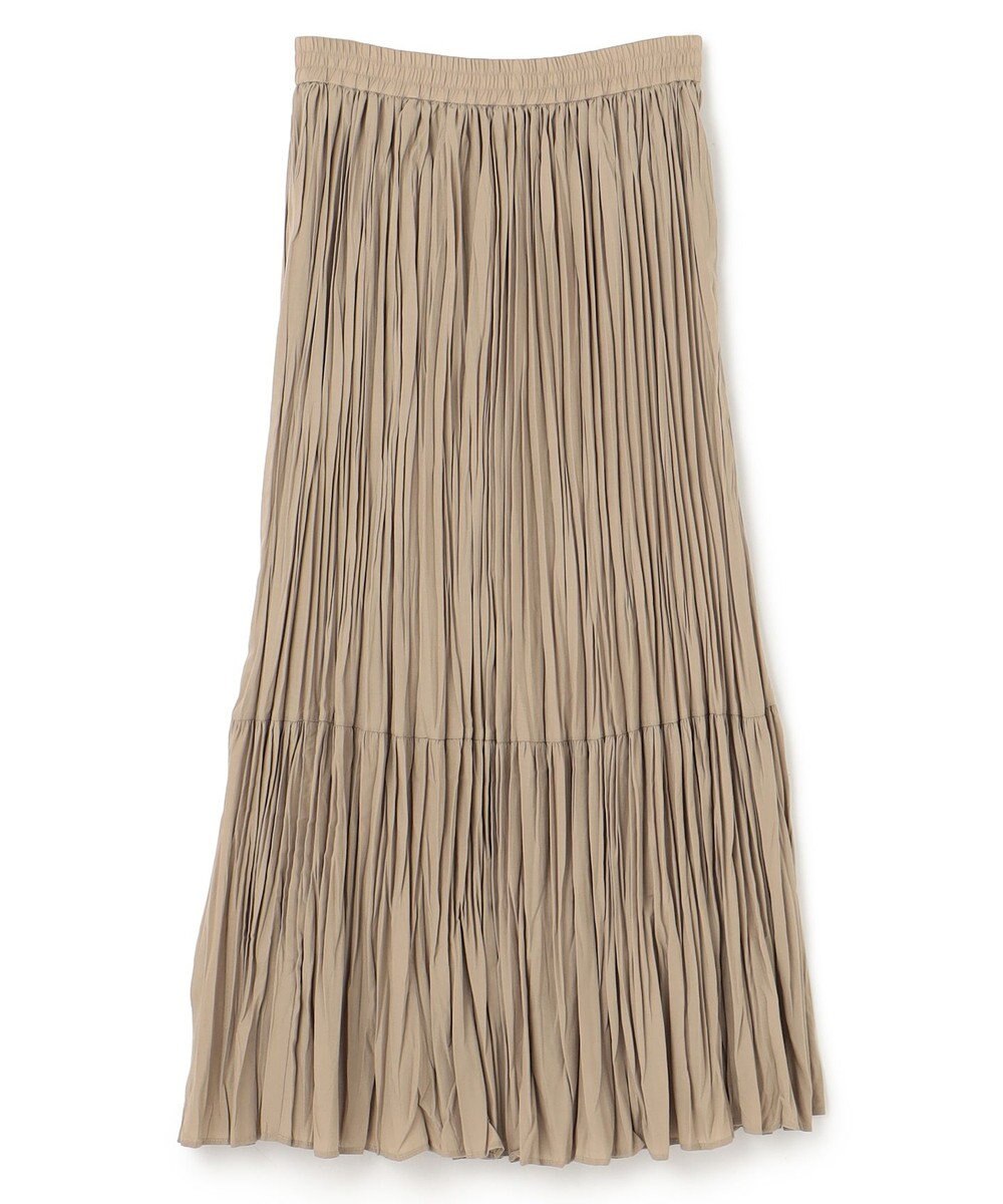 UNFILO ワッシャープリーツスカート 