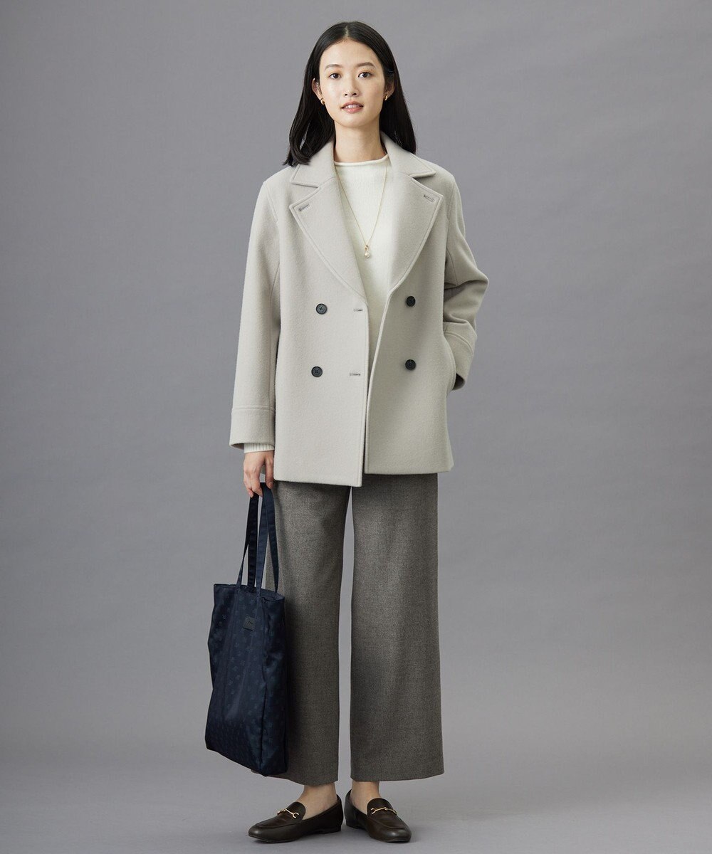 J.PRESS LADIES リングデザインパール ネックレス 