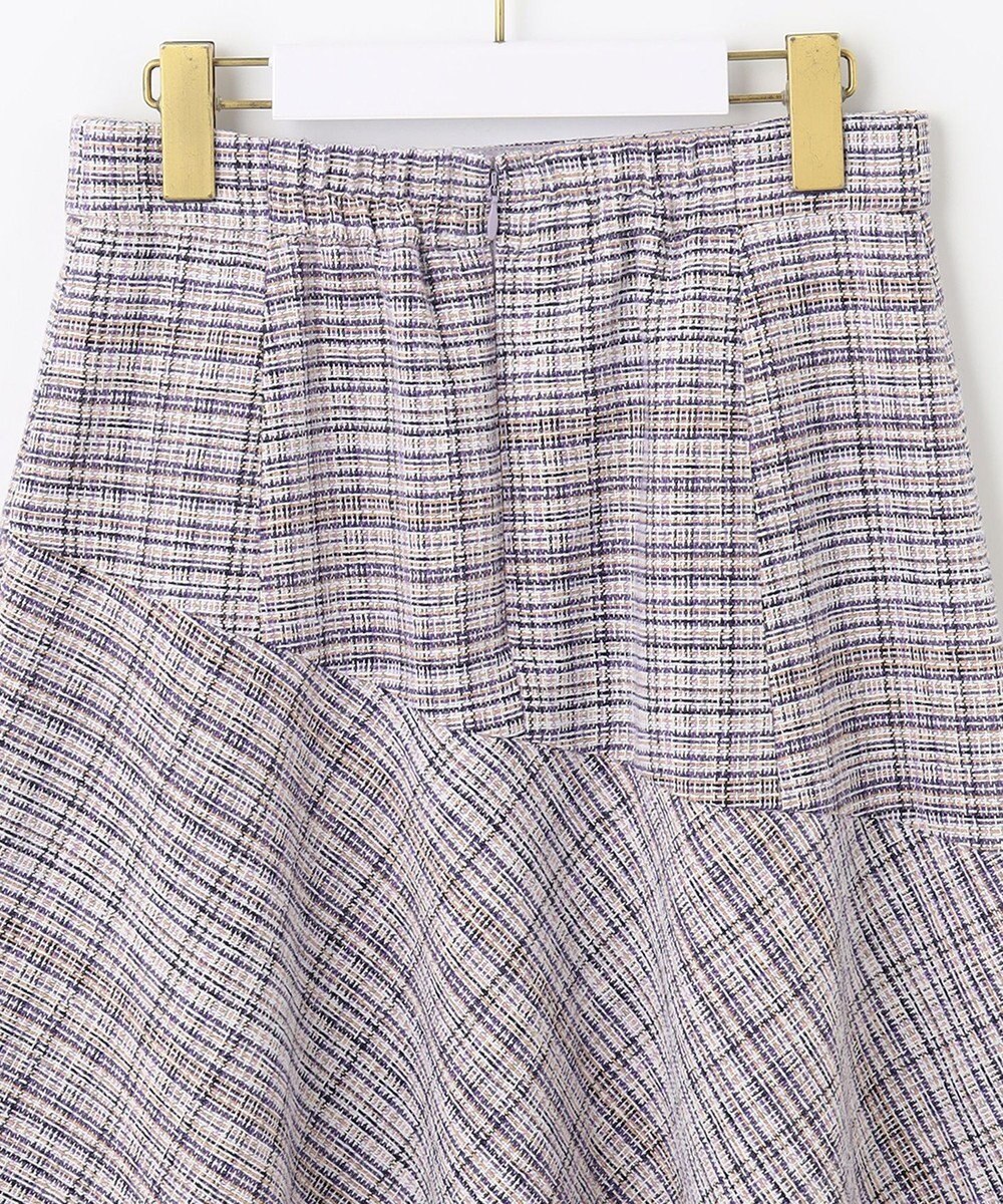 ANY SIS 【洗える】ライトツイード調 スカート 